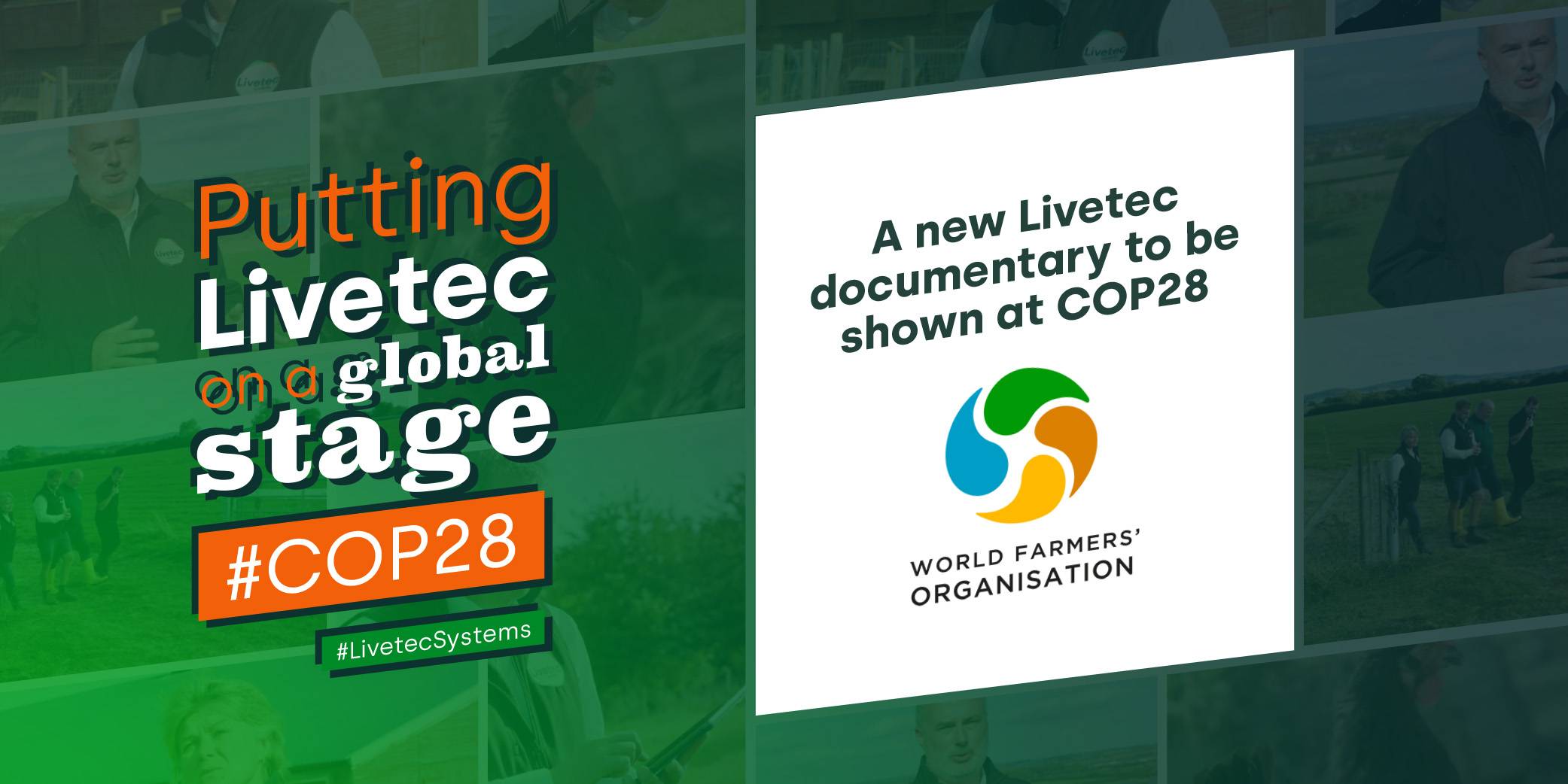 Livetec documentary to be shown at COP28 blog graphic